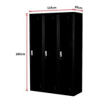 Three-Door Side by Side Office Gym Shed Storage Locker V63-768435