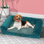 PaWz Pet Bed Sofa Dog Beds Bedding Soft Warm Mattress Cushion Pillow Mat Plush M PT1027-M-BL