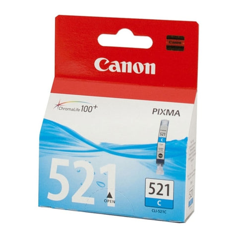 CANON CLI521 Cyan Ink Cartridge V177-D-CI521C