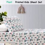 Happy Kids Plant Kids Printed Sheet Set Single V442-HIN-SHEETS-PLANT-MULTI-SB