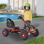 Kahuna G95 Kids Ride On Pedal-Powered Go Kart - Red CAR-PB-9588A-RD