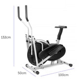 Powertrain 2-in-1 Elliptical Cross Trainer and Exercise Bike ECT-XDA-103