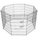 YES4PETS 42' Dog Rabbit Playpen Exercise Puppy Enclosure Fence with cover V278-PL42WCOVER