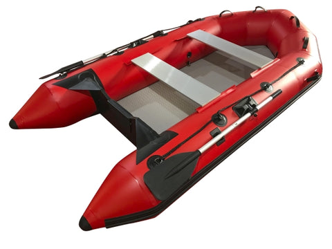 3m Inflatable Dinghy Boat Tender Pontoon Rescue- Red V213-IFB01-RED30