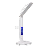 Simplecom EL808 Dimmable Touch Control Multifunction LED Desk Lamp 4W with Digital Clock V28-EL808