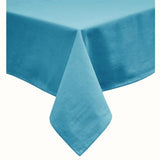Hoydu Cotton Blend Table Cloth 170cm x 420cm - Aqua V442-GNA-TABLEC-COTTON-420OB-AQUA