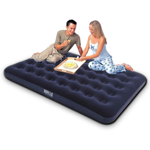 Bestway Queen Inflatable Air Bed Indoor/Outdoor Heavy Duty Durable Camping V293-112005