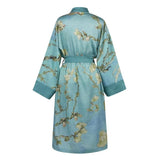 Bedding House Van Gogh Almond Blossom Blue Kimono Bath Robe Small/Medium V442-HIN-BATHROBE-ALMONDBLOSSOM-BLUE-S