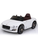 Bentley Exp 12 Speed 6E Licensed Kids Ride On Electric Car - White CAR-BEN-WH