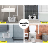 Giantz Macerator Sewerage Pump Waste Water Marine Toilet Disposal Unit Clean PUMP-MAC-400-WH