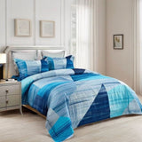 Mondrian Quilt Cover Set - King Size V493-SM-K-22