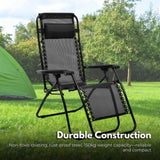 KILIROO Folding Reclining Camping Chair With Breathable Mesh KR-FC-105-QL V227-5227715019992