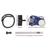 Devanti 2200W Bagless Vacuum Cleaner Blue VAC-008-BL