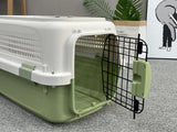 YES4PETS Medium Dog Cat Rabbit Crate Pet Kitten Carrier Parrot Cage Green V278-BH-2-M-SKYLIGHT-GREEN