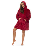 Royal Comfort Snug Hoodie - Red ABM-10002941