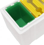 Mini Mating Box Queen Bee Rearing Plastic Styrene Foam Hive Harvest Copulation V238-SUPDZ-32997902418000