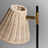 Yvette Rattan Table Lamp V558-LL-27-0189