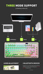 KZZI K75 PRO RGB 75% Wireless Gasket Mechanical Night Grey Keyboard, Triple Mode, Eternity Tactile V413-K75PRO-PLUS-NG