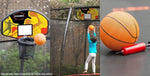 Kahuna Trampoline Basketball Ring Set with Mini Ball and Pump TRP-BBS