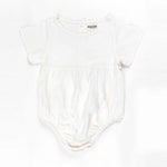 Ponchik Babies + Kids - Linen Romper - Daisy - Size 2 Years Old V563-LINROMPER-DAISY-2YO