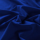 Royal Comfort Vintage Washed 100 % Cotton Sheet Set Double - Royal Blue ABM-10002573