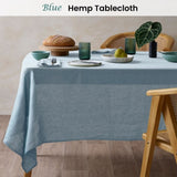 Vintage Design Homewares Marine French Linen Tablecloth 150cm x 230cm V442-HIN-TABLEC-LINEN230CM-MARINE-RE