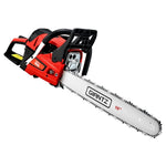 Giantz Chainsaw Petrol 45CC Bar Commercial E-Start Pruning Chain Saw,Giantz Chainsaw Petrol 45CC CSAW-FOFV-16-N-OV-RDBK