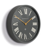 Newgate Mr Butler Wall Clock Moonstone Grey Reverse Dial V398-NGPUT469BGY