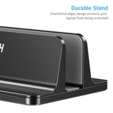 CHOETECH H038-BK Desktop Aluminum Stand With Adjustable Dock Size for Laptops and Tablets V28-ELECHOH038BK
