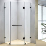 900 x 900mm Frameless 10mm Glass Shower Screen By Della Francesca V63-822161