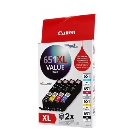CANON CLI651XL Ink Value Pack V177-D-CI651XLVP