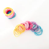 MANGO JELLY Kids Hair Ties - Classic Summer Bright - Six Pack V659-HT-3CM-30P-CLASSIC-BRIGHT-6-L