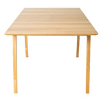 Cusco 150cm - 190cm Extendable Dining Table Scandinavian Style Solid Rubberwood V315-VOD-CUSC-03