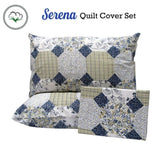 Pure Cotton Serena Quilt Cover Set Queen V442-ABR-QUILTCS-LUNASERENA-MULTI-QS