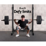 Everfit Weight Bench Adjustable Squat Rack Home Gym Equipment 300kg FIT-SQUAT-RACK