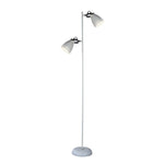 Audrey Floor Lamp - White V558-LL-27-0185W