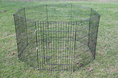 YES4PETS 42' Dog Rabbit Playpen Exercise Puppy Cat Enclosure Fence V278-PL42