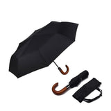 WOODEN HANDLE UMBRELLA V197-MCU-0334