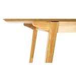 Cusco 150cm - 190cm Extendable Dining Table Scandinavian Style Solid Rubberwood V315-VOD-CUSC-03