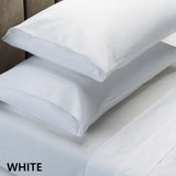 Royal Comfort 1500TC Cotton Rich Fitted 4 PC Sheet sets King White ABM-232256