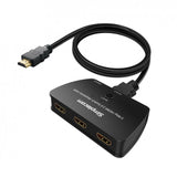 Simplecom CM323 3 Way HDMI 2.0 Switch 3 In 1 Out Splitter HDCP 2.2 4K @60Hz UHD HDR V28-CM323