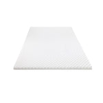 Giselle Bedding Memory Foam Mattress Topper Egg Crate 5cm Queen MATTRESS-TOP-EC-5-Q