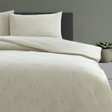 Ardor Maxwell Tan Embossed Vintage Washed Quilt Cover Set King V442-INT-QUILTCS-MAXWELL-TAN-KI