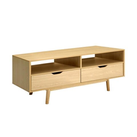 Artiss TV Cabinet Entertainment Unit 120cm Pine Ford FURNI-G-TV120-WD-AB