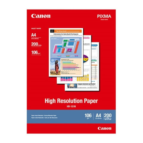 CANON A4 Paper HR-101 200 Pack of t V177-D-CHR101200