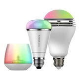 MiPow Playbulb STUDIO Gift Set Novelty LED Light Bulb & Candle Bluetooth Audio V185-BTL100C