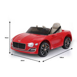 Bentley Exp 12 Speed 6E Licensed Kids Ride On Electric Car Red CAR-BEN-RD