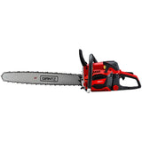 Giantz Chainsaw Petrol 58CC Bar Commercial E-Start Pruning Chain Saw,Giantz Chainsaw Petrol 58CC CSAW-FVAT-22-N-OV-RDBK