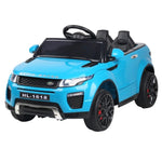 Rigo Kids Electric Ride On Car SUV Range Rover-inspired Toy Cars Remote 12V Blue RCAR-EVOQUE-BU