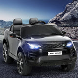 Kids Electric Ride On Car Land Rover Licensed Toy Cars Remote 12V Battery Black RCAR-EVOQUE-LS-BK